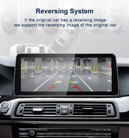 BMW 5er F10/F11 12,3" Android-Display – Bild 3